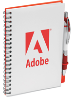 Custom Silk-Screened WireBound Journal